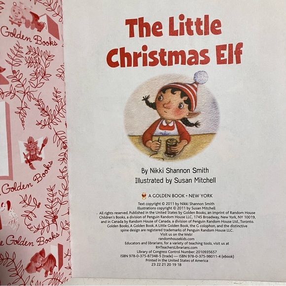 Little Golden Book Christmas Books Lot of 2 - Picture 4 of 9